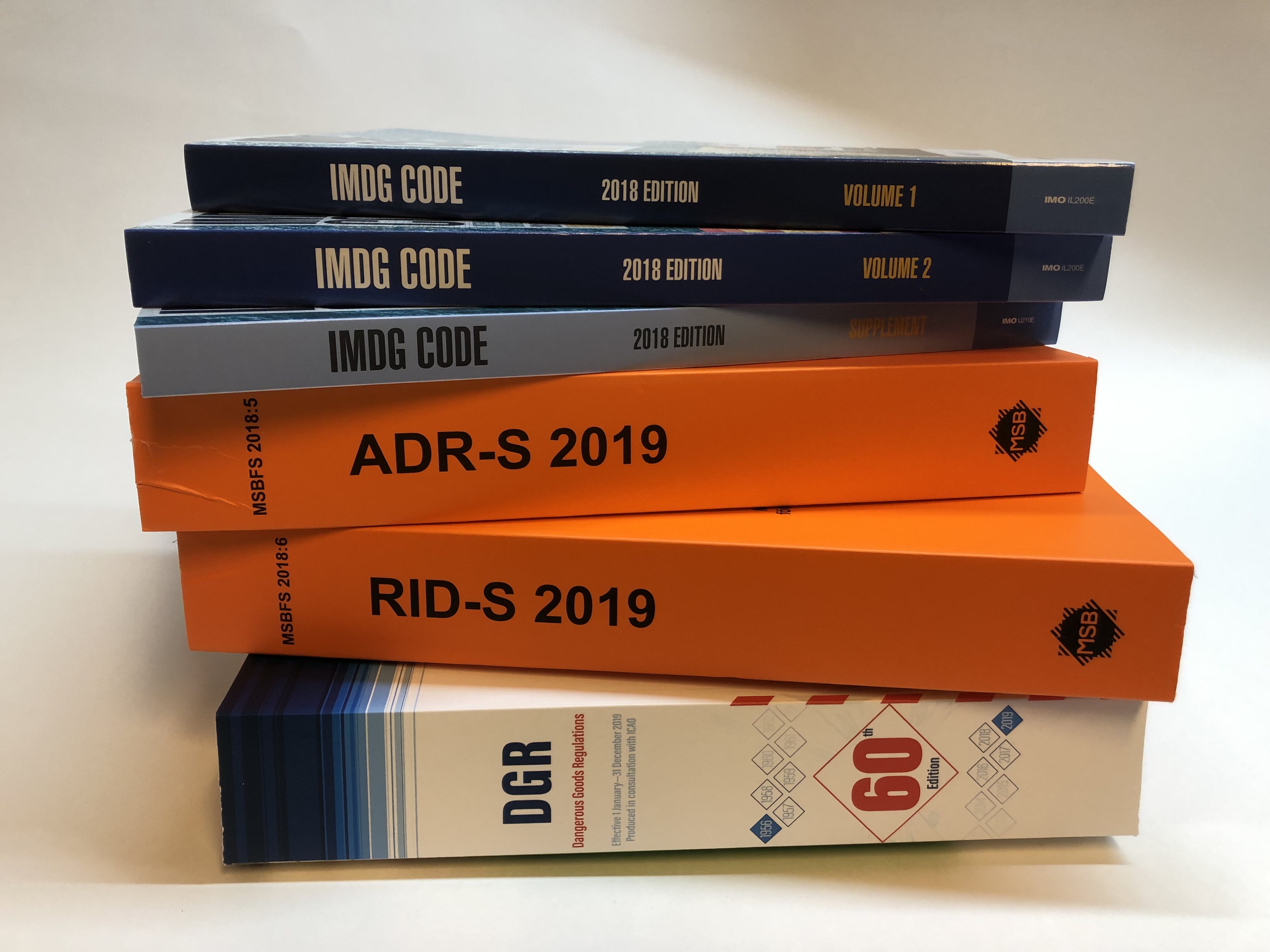 Regelverk för Farligt Gods 2019